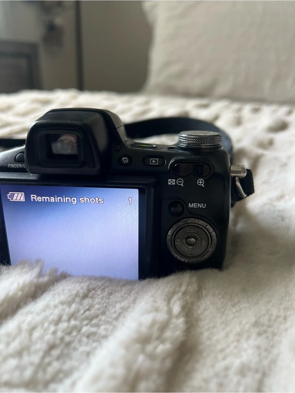Sony Black Digital Camera Bundle with Case, Remote & Accessories